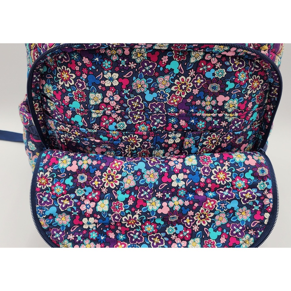 Vera Bradley Disney Backpack & Lunch Bunch Set Mickey Sensational Six Paisley - Picture 13 of 16